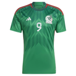 Raúl #9 Mexico Home Jersey World Cup 2022