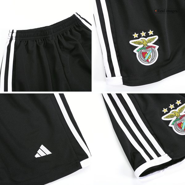 Benfica Away Kids Soccer Jerseys Kit 2023/24