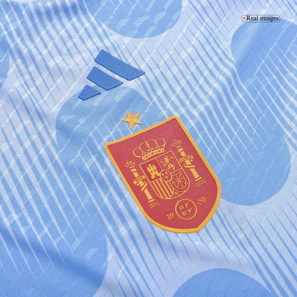 Spain Away Authentic Jersey World Cup 2022