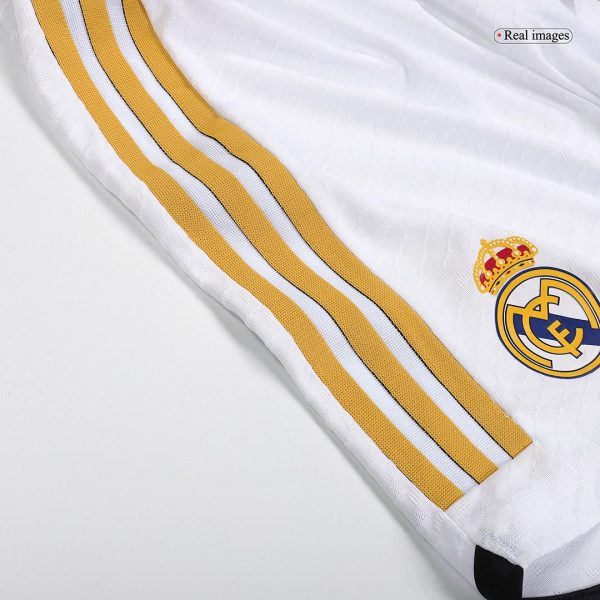 Real Madrid Home Authentic Soccer Shorts 2023/24