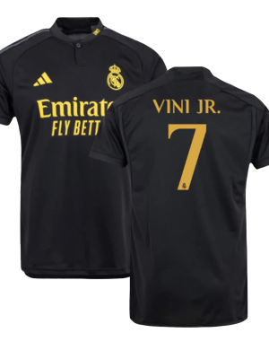 VINI JR. #7 Real Madrid Third Away Soccer Jersey 2023/24