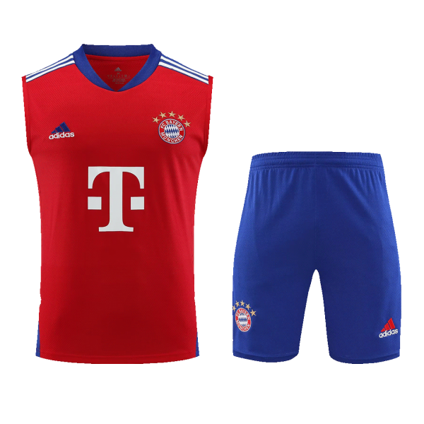 Bayern Munich Jerseys Sleeveless Training Kit 2023/24 Red