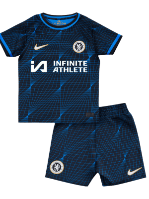 Chelsea Away Kids Soccer Jerseys Kit 2023/24