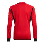 Manchester United Home Long Sleeve Soccer Jersey 2023/24