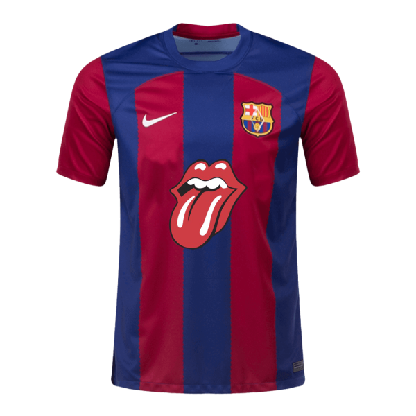 Barcelona x Rolling Stones Soccer Jersey 2023/24