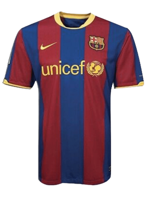 Vintage Soccer Jersey Barcelona Home 2010/11