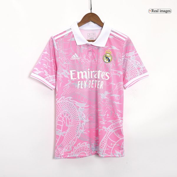 Real Madrid x Chinese Dragon Soccer Jersey 2023/24 （pink）