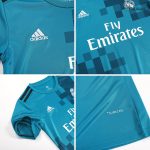 Real Madrid Third Away Kids Soccer Jerseys Kit 2017/18