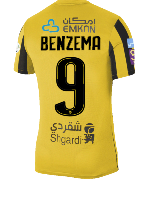 BENZEMA #9 Al Ittihad Saudi Home Jersey 2022/23