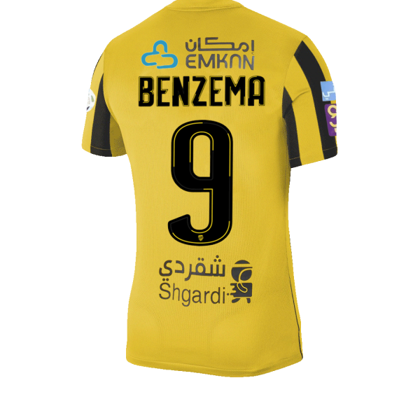 BENZEMA #9 Al Ittihad Saudi Home Jersey 2022/23