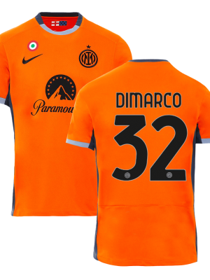 DIMARCO #32 Inter Milan Third Away Soccer Jersey 2023/24