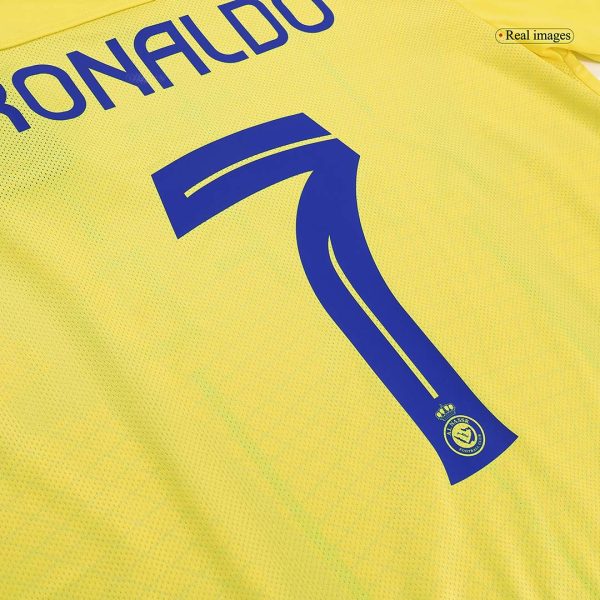 RONALDO #7 Al Nassr Home Soccer Jersey 2023/24