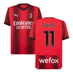 PULISIC #11 AC Milan Home Authentic Jersey 2023/24