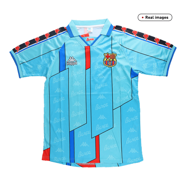 Vintage Soccer Jersey Barcelona Away 1996/97