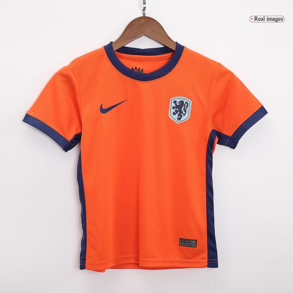 Netherlands Home Kids Soccer Jerseys Kit EURO 2024