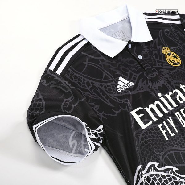 Real Madrid x Chinese Dragon Soccer Jersey 2023/24 （black）