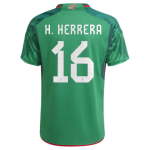 H.HERRERA #16 Mexico Home Jersey World Cup 2022