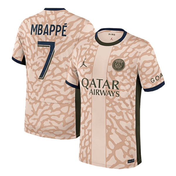 MBAPP? #7 PSG Fourth Away Soccer Jersey 2023/24