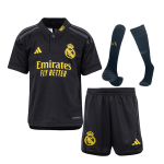 Real Madrid Third Away Kids Soccer Jerseys Full Kit 2023/24