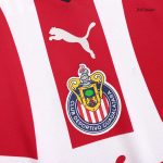 Gold CHICHARITO #14 Chivas Home Soccer Jersey 2023/24