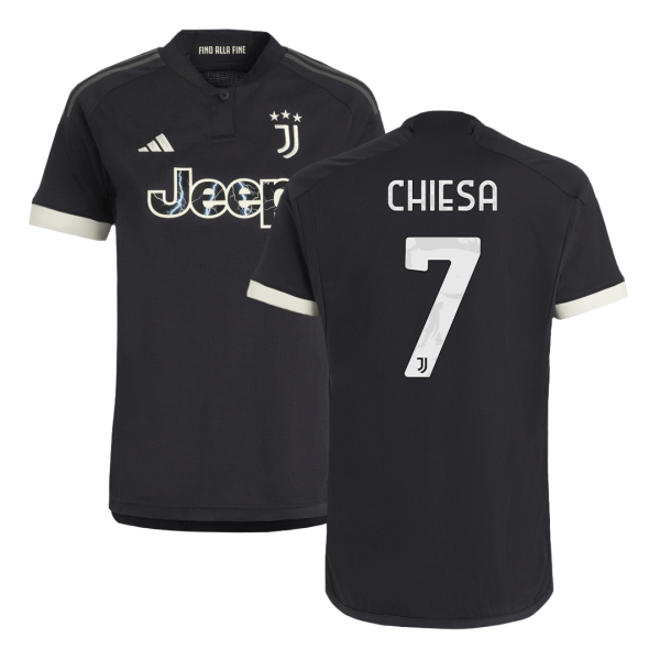 CHIESA #7 Juventus Third Away Soccer Jersey 2023/24