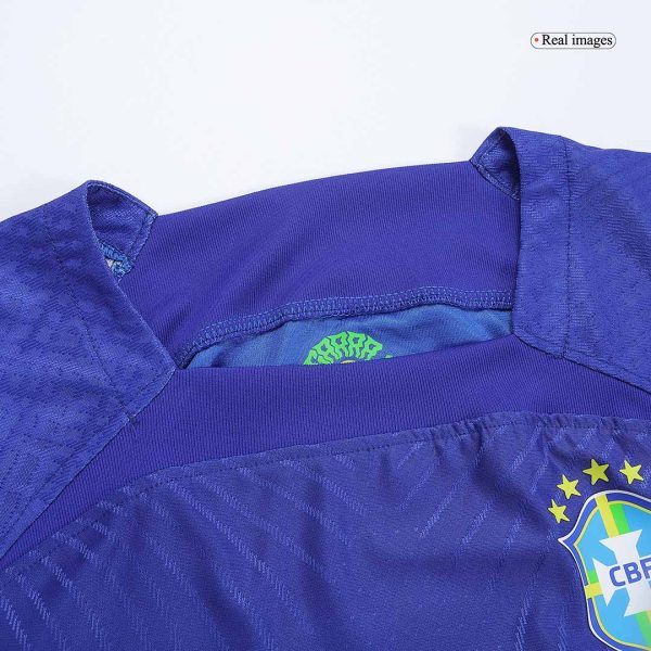 Brazil Away Authentic Soccer Jersey 2022