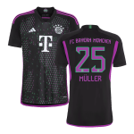 M?LLER #25 Bayern Munich Away Soccer Jersey 2023/24