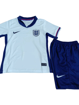 England Home Kids Soccer Jerseys Kit 2024