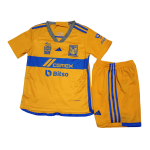 Tigres UANL Home Kids Soccer Jerseys Kit 2023/24