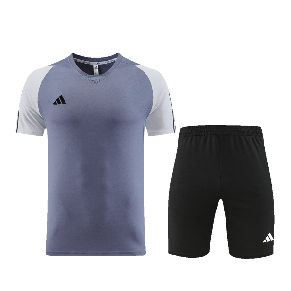 Customize Team Jersey Kit(Shirt+Short) Gray