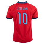 STERLING #10 England Away Jersey World Cup 2022