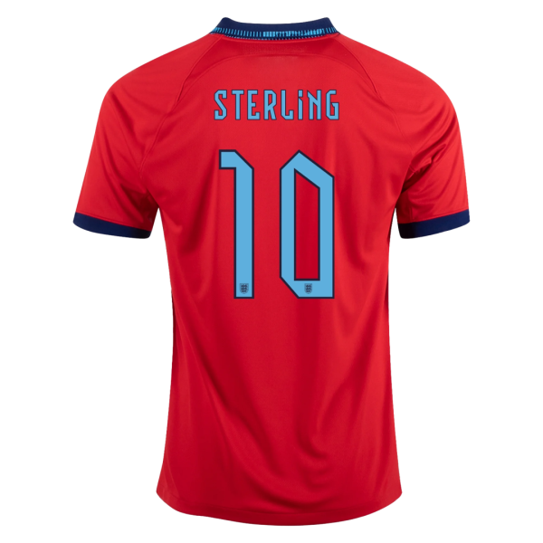 STERLING #10 England Away Jersey World Cup 2022