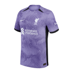 M.SALAH #11 Liverpool Third Away Authentic Soccer Jersey 2023/24