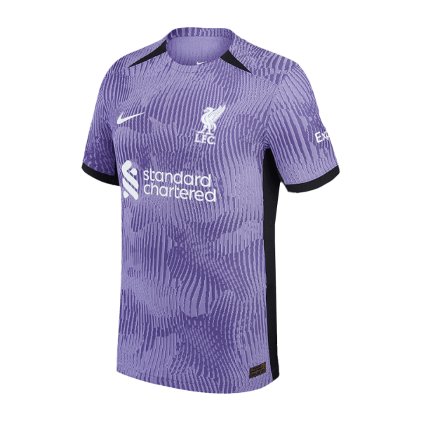 VIRGIL #4 Liverpool Third Away Authentic Soccer Jersey 2023/24