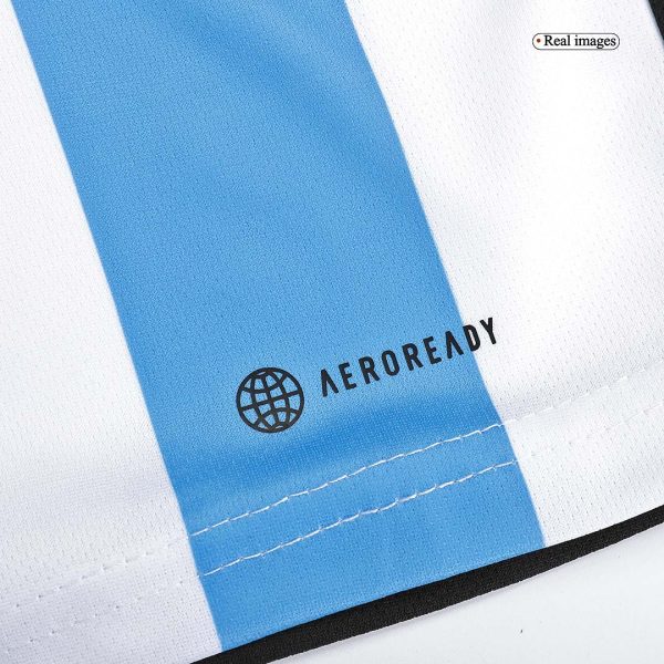 Argentina Home Kids Jerseys Kit 2022 - Three Stars