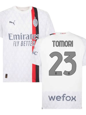 TOMORI #23 AC Milan Away Soccer Jersey 2023/24