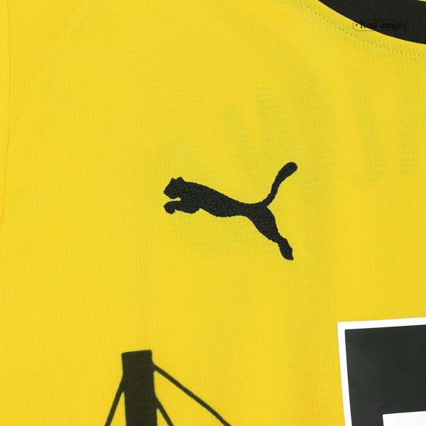 Borussia Dortmund Home Long Sleeve Soccer Jersey 2023/24