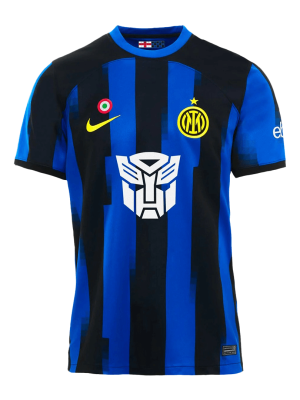 Inter Milan X Transformers Home Authentic Soccer Jersey 2023/24