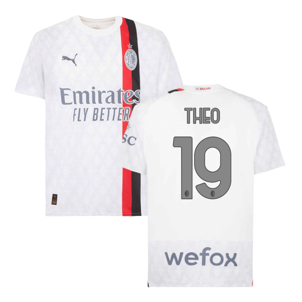 THEO #19 AC Milan Away Soccer Jersey 2023/24