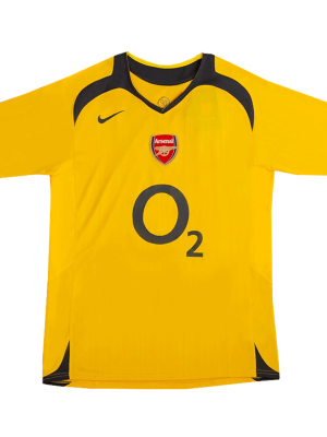 Vintage Soccer Jersey Arsenal Away 2005/06