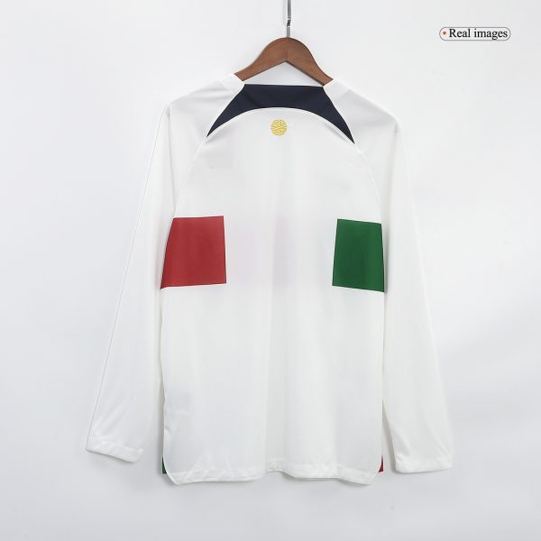 Portugal Away Long Sleeve Soccer Jersey 2022