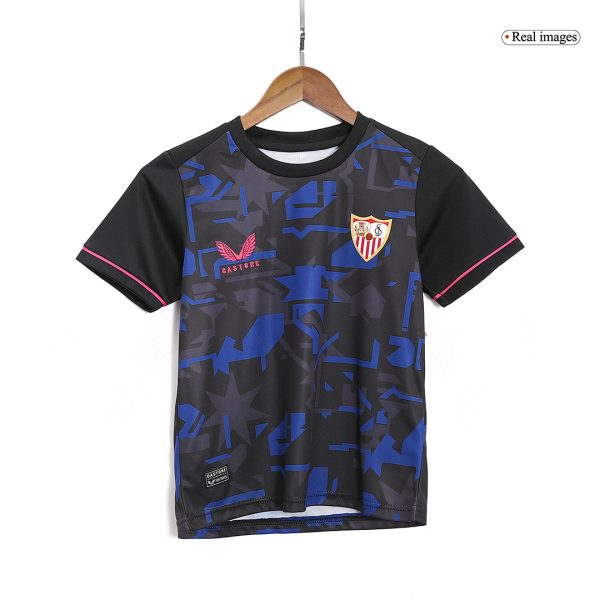 Sevilla Third Away Kids Soccer Jerseys Kit 2023/24