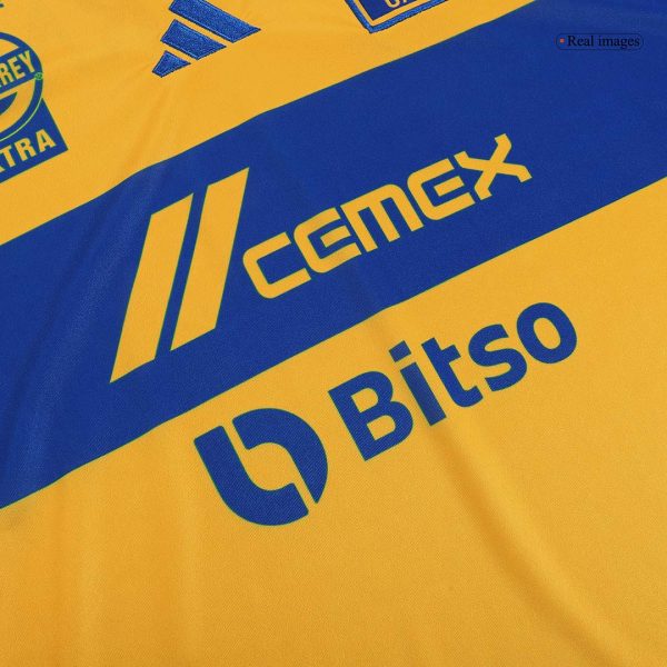 Tigres UANL Home Long Sleeve Soccer Jersey 2023/24