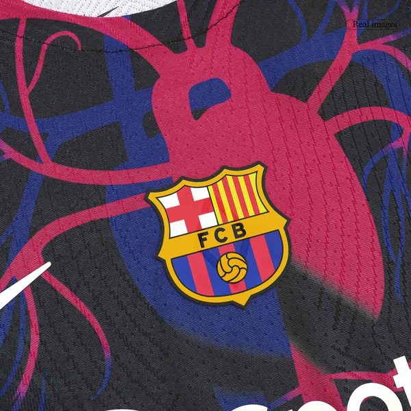 Barcelona x Patta Pre-Match Authentic Soccer Jersey 2023/24