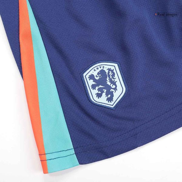 Netherlands Away Kids Soccer Jerseys Kit EURO 2024