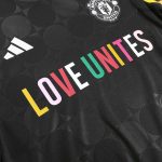 Manchester United Pre-Match Soccer Jersey 2023/24 Black