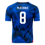 McKENNIE #8 USA Away Jersey World Cup 2022