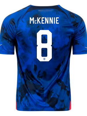 McKENNIE #8 USA Away Jersey World Cup 2022