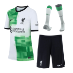 Liverpool Away Kids Jerseys Full Kit 2023/24