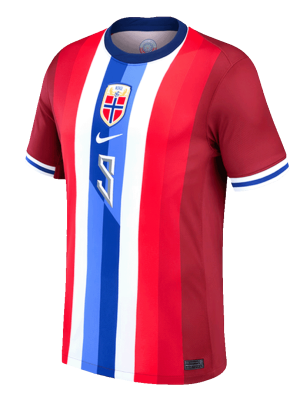 HAALAND #9 Norway Home Soccer Jersey 2024